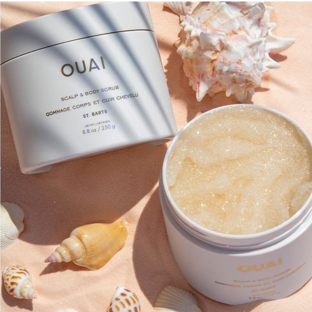 OUAI St.Barts Scalp & Body Scrub Full Size 8.8oz NEW - Picture 2 of 2